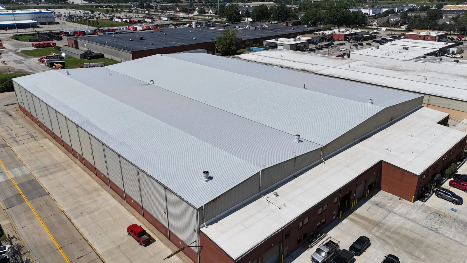 Silicone Commercial Roof Coatings in Roswell, GA