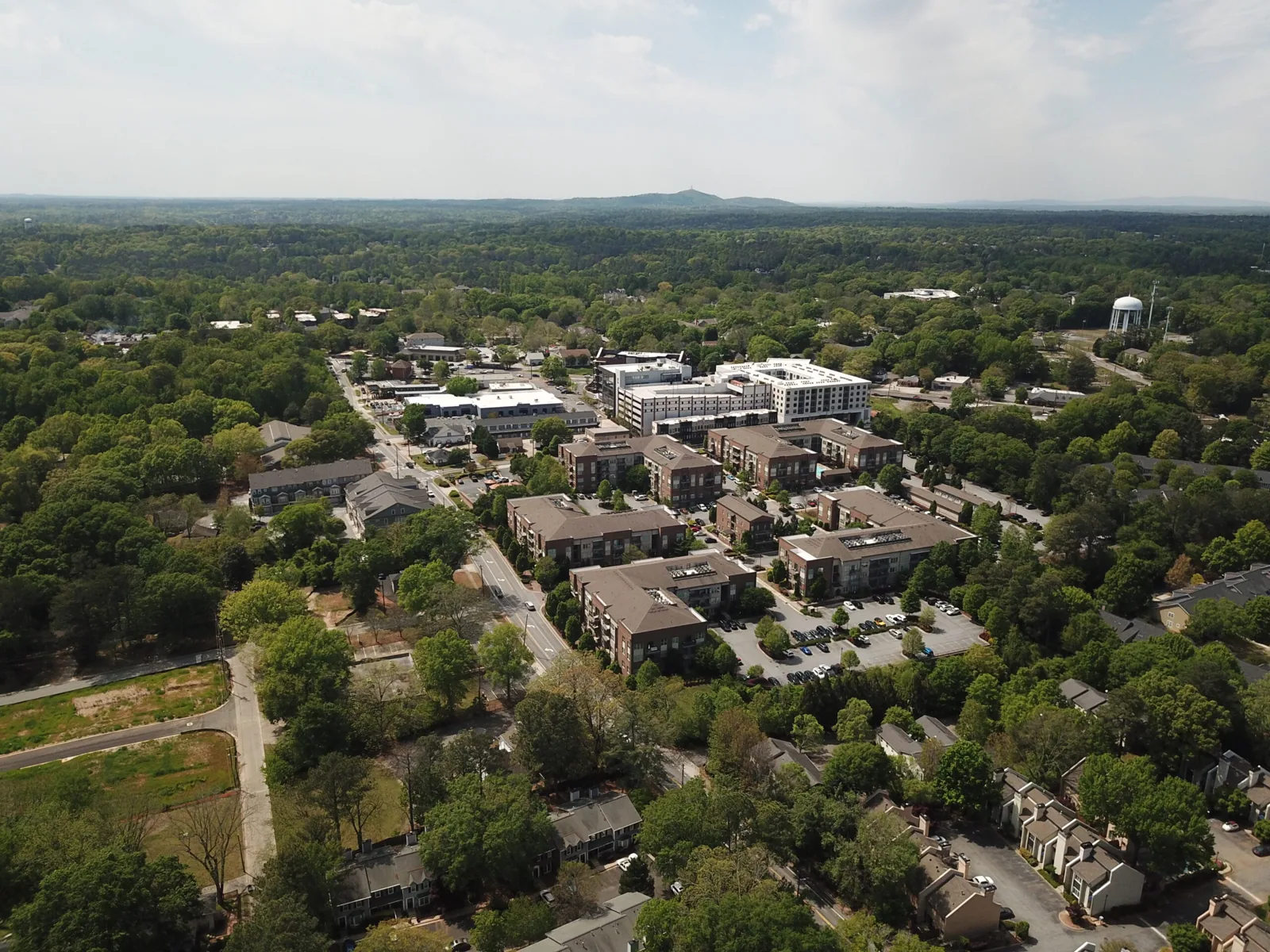 Commercial Roofing in Downtown Roswell, Roswell, GA