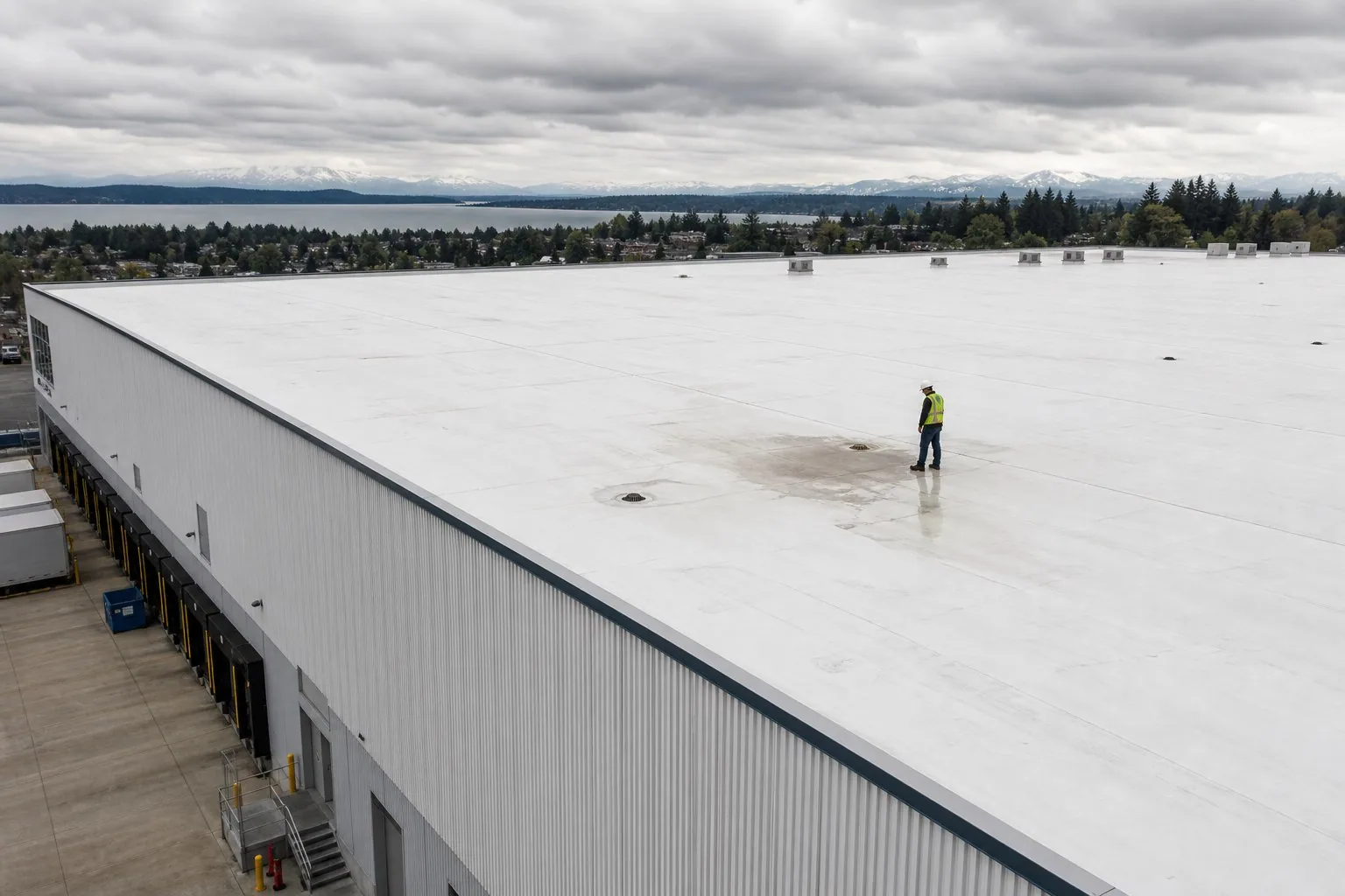 Commercial Roof Leak Repair in Roswell, GA