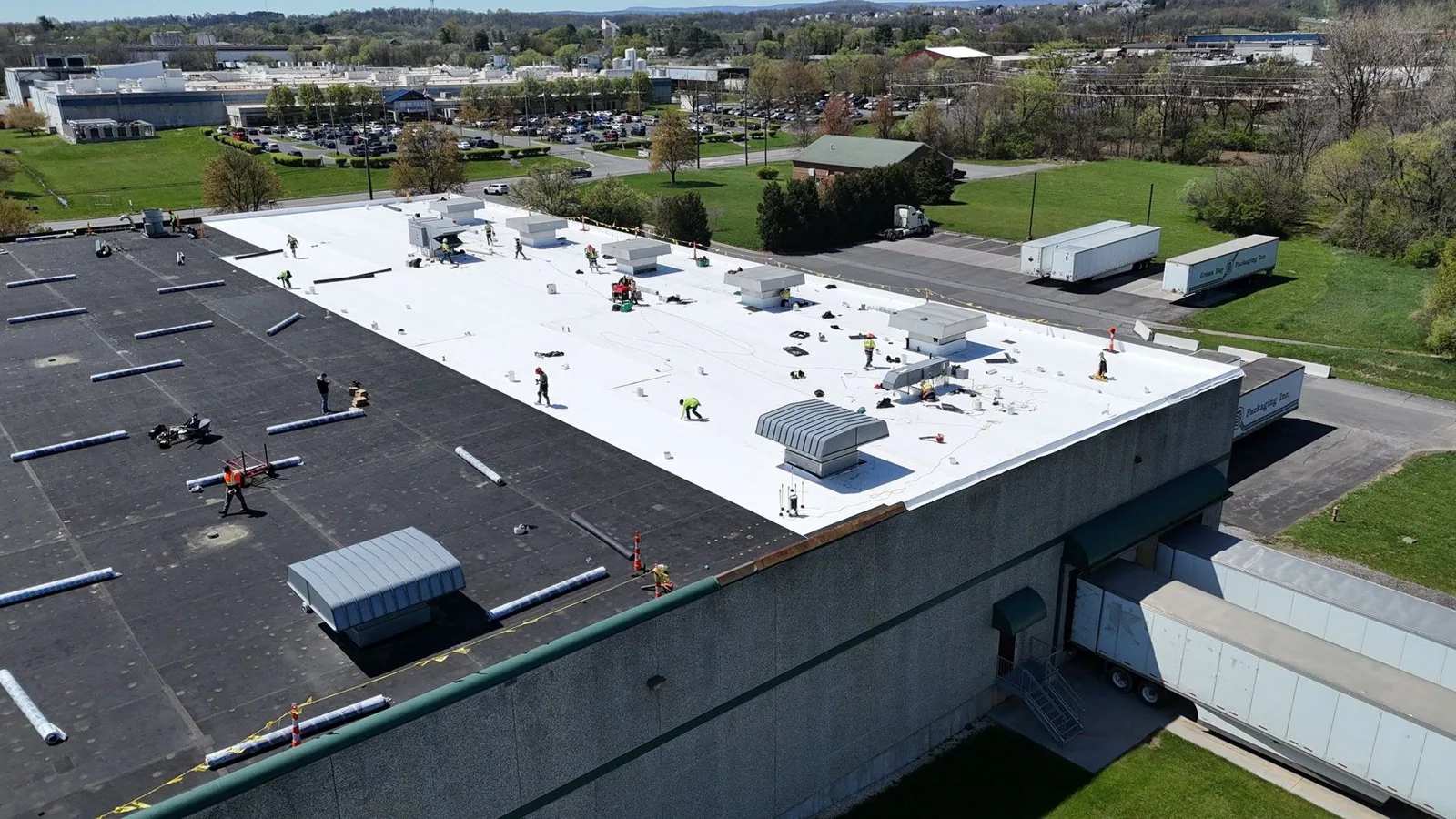 Commercial Roof Repair in Roswell, GA