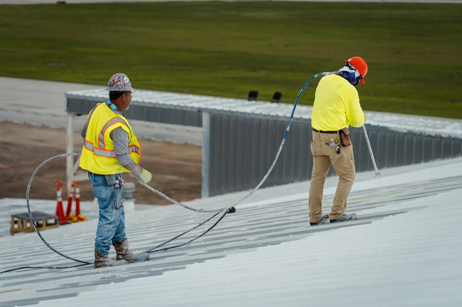 Commercial Roof Coating Restoration in Roswell, GA Commercial Roof Coating Restoration in Roswell, GA