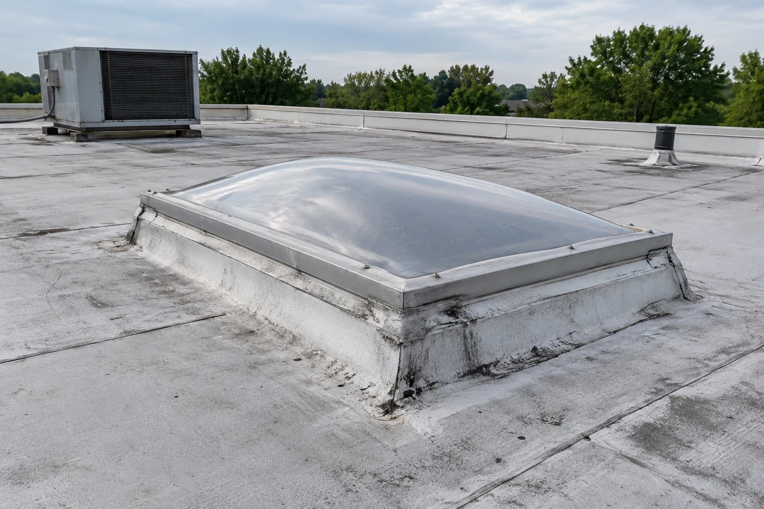 skylight and penetration flashing
